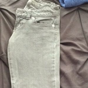 Gray guess jeans